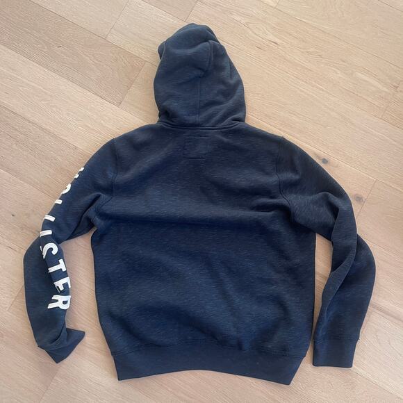 Y2K Inspired Hollister HCO Embroidered Spell Out Hoodie Sweatshirt Size Mens XL - Picture 5 of 8